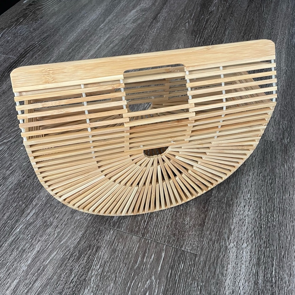 Bamboo Clutch Handbag